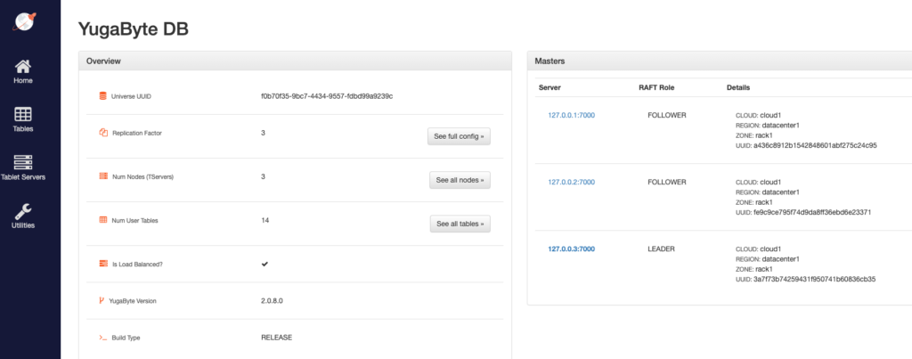 yugabytedb cluster creation confirmed