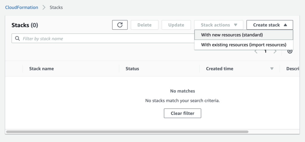 YugabyteDB and AWS CloudFormations How To, create a stack