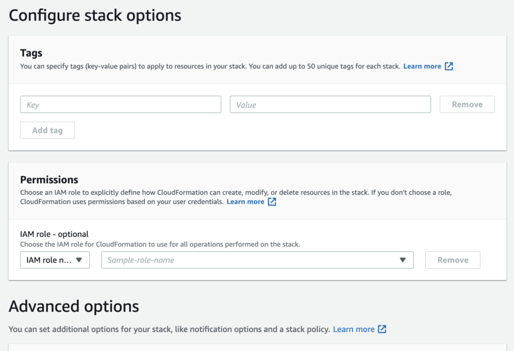 Customize stack options YugabyteDB distributed sql database using AWS CloudFormation How To