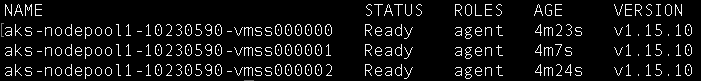 output to verify yugabytedb distributed sql kubernetes cluster is running on aks