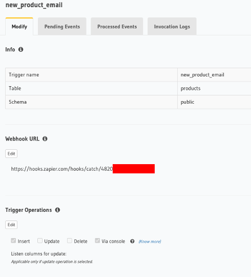 Hasura Event Triggers and Distributed SQL with YugabyteDB