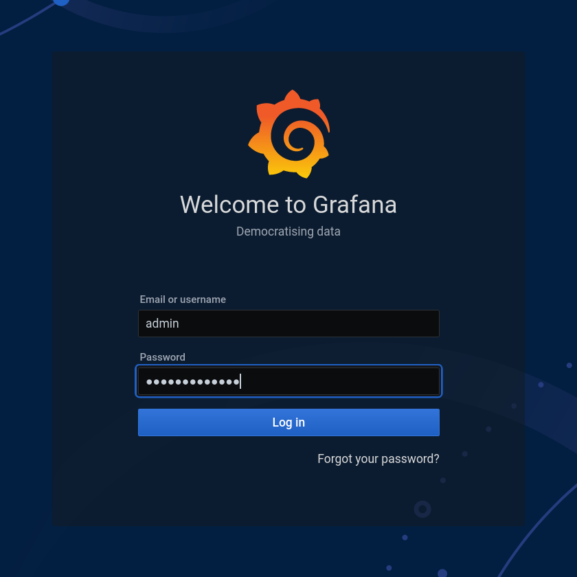 Visit the Grafana user interface YugabyteDB prometheus operator tutorial