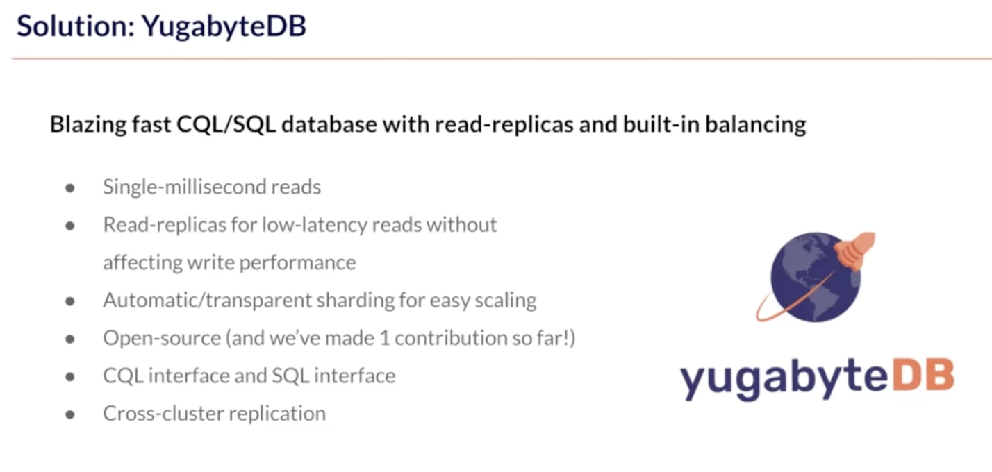Admiral Solution - YugabyteDB