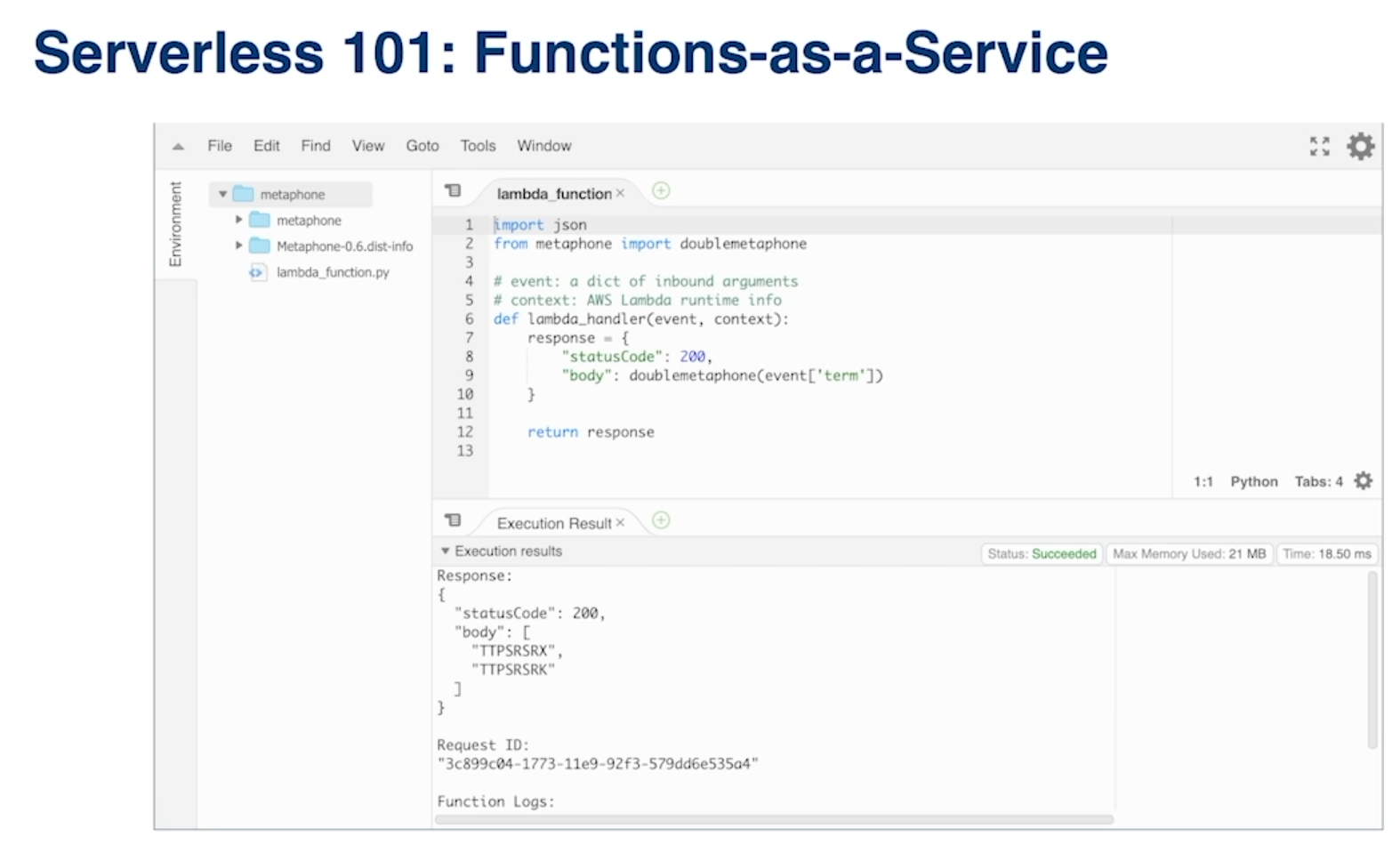 Presentation Recap: The Art of the State: Serverless Computing and ...