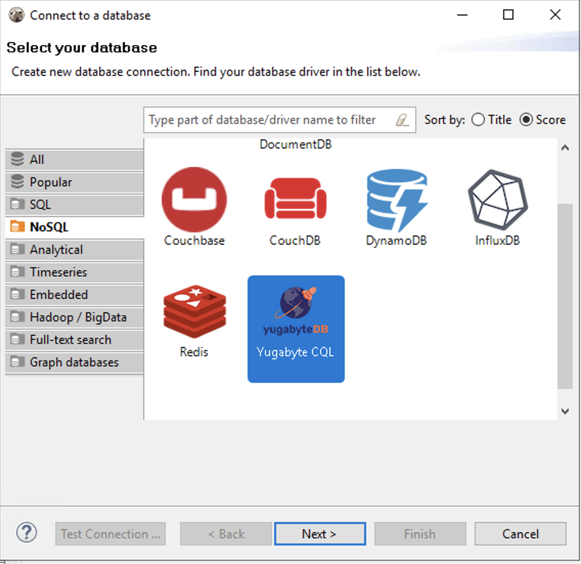 Launch DBeaver EE and Connect to YugabyteDB YCQL