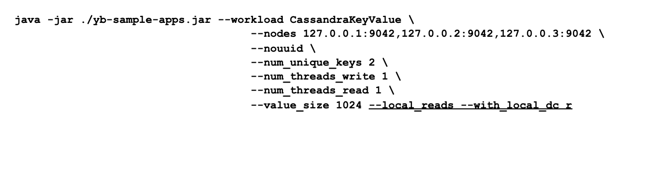 Reads in YugabyteDB Code Block Image 6