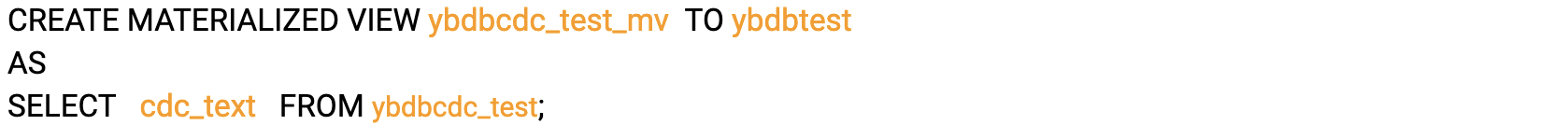 Clickhouse sink configuration.