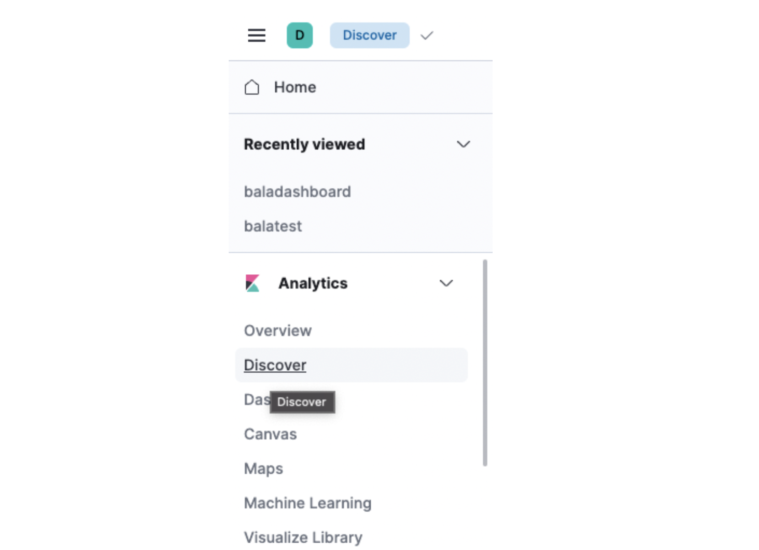 Searching the data streamed from YugabyteDB CDC to Elasticsearch through Kibana’s Discover feature.