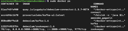 Verify docker containers