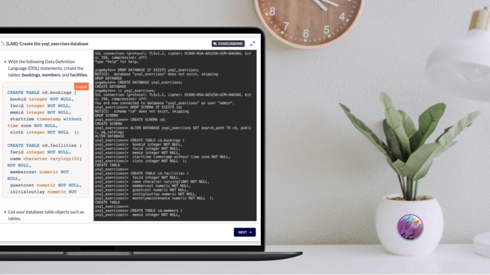 Hands on learning - Yugabyte University