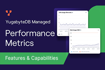 Monitor Key Cluster Performance Metrics