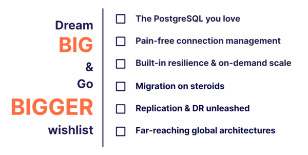 PostgreSQL wishlist