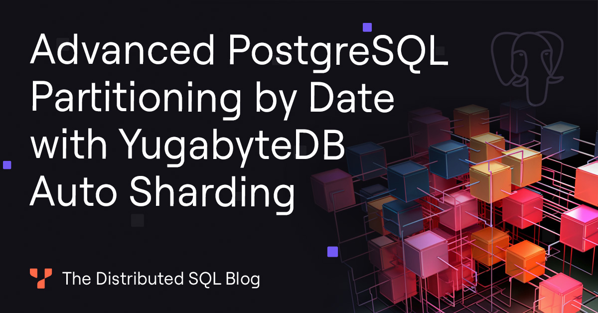 Recently, I wrote about how YugabyteDB can scale without having to use PostgreSQL declarative partitioning and working around its limitations. I refer