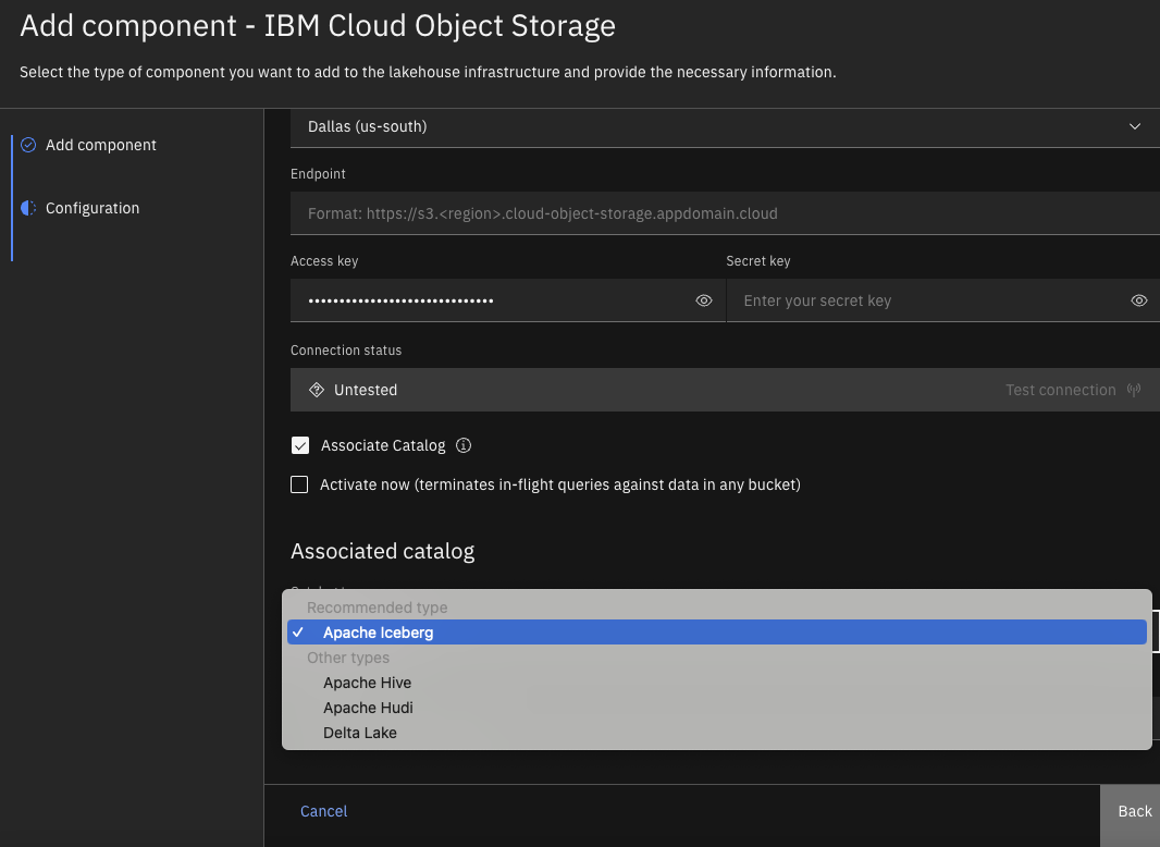 Data Lake Storage Format - IBM Cloud Store