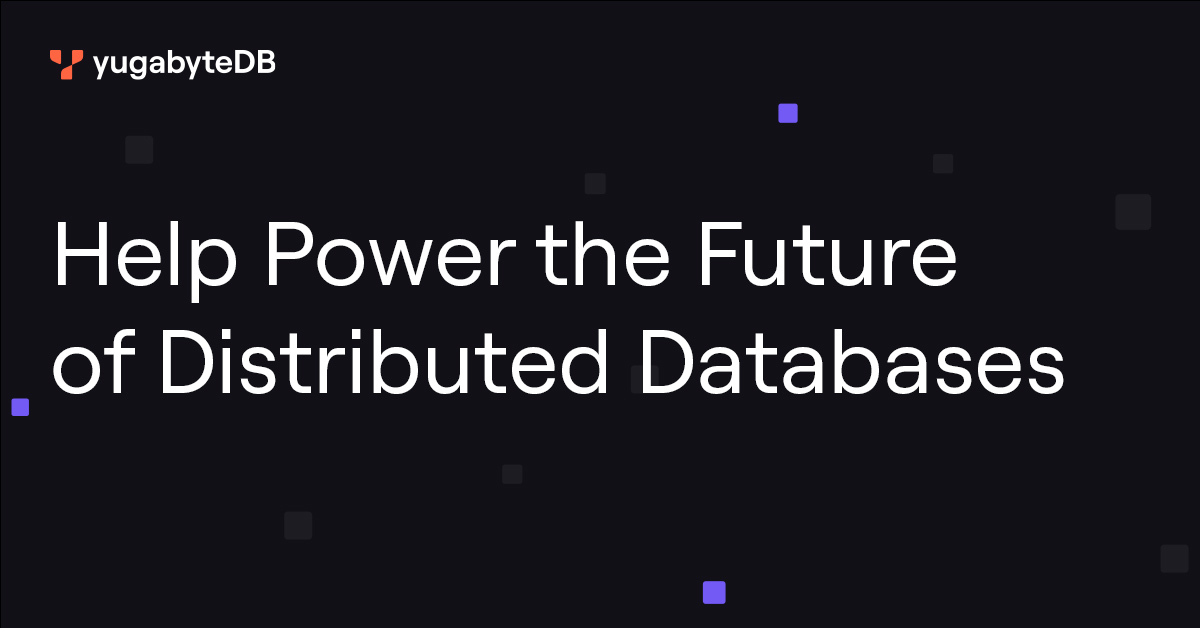 Partner with Yugabyte and Help Power the Future of Distributed ...