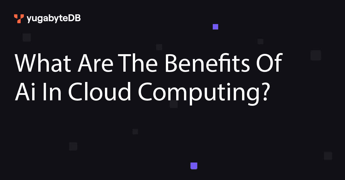 Is SQL or NoSQL Better For Machine Learning? | Yugabyte