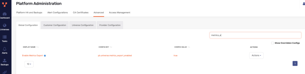Dynatrace - access token list