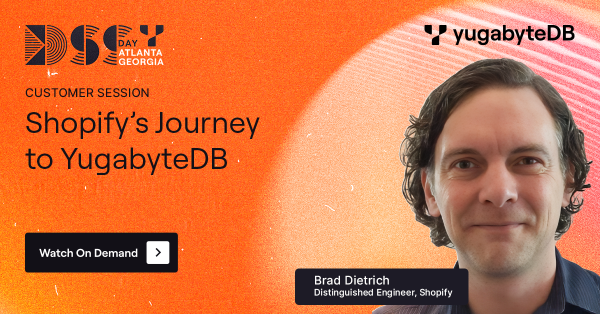 Shopify's Journey to YugabyteDB