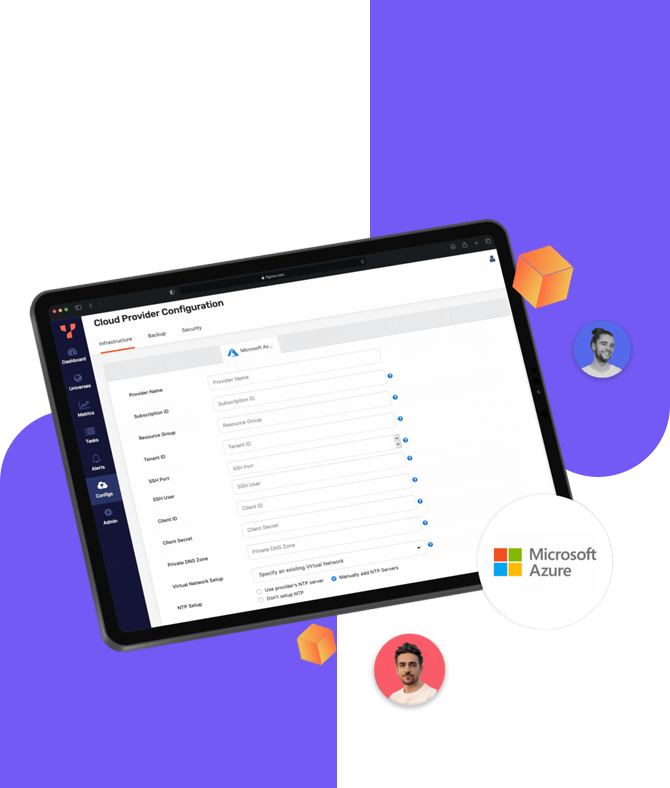 YugabyteDB on Microsoft Azure hero