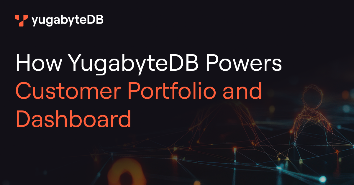 Customer Portfolio and Dashboard