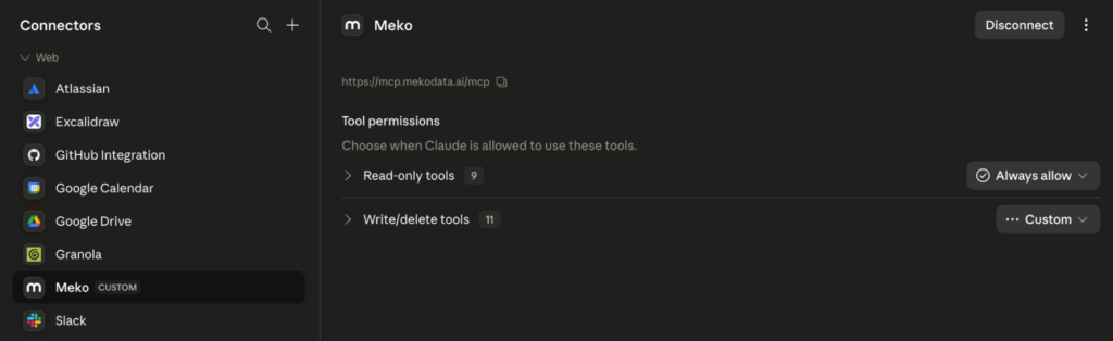 Authorize Meko