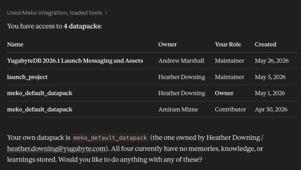 What datapacks do I have