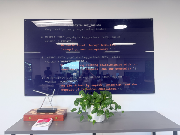 Yugabyte Event topics