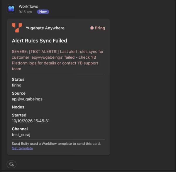 Workflows - YugabyteAnywhere